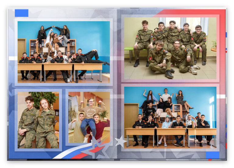 Книга Доблесть, вариант Лайт+, разворот Спортзал Лайт+